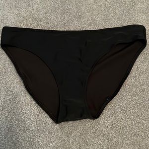 Aerie swim suit bottoms. Black size L. NWT